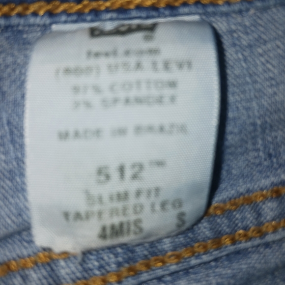 Levis 512 slim fit taper misses 4 - Picture 3 of 6